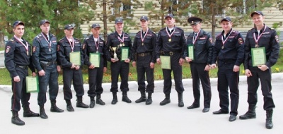 «В Калининском районе прошли соревнования по служебному троеборью»
