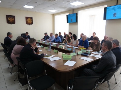 Коллегия об организации работ по благоустройству и санитарному содержанию территории района
