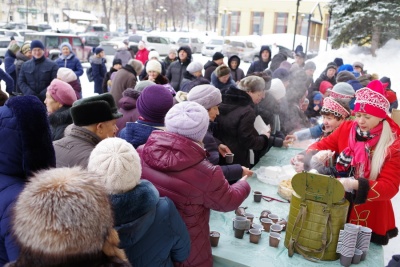 В Калининском районе состоялась Широкая Масленица