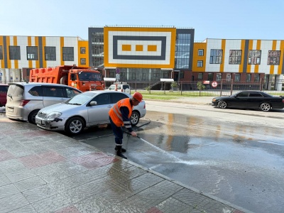 В Калининском районе активно внедряют комплексное содержание улиц