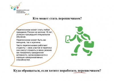Поиск переписчиков и контролеров полевого уровня