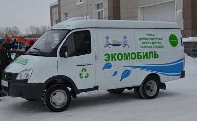 Экомобиль будет нести вахту в Калининском районе