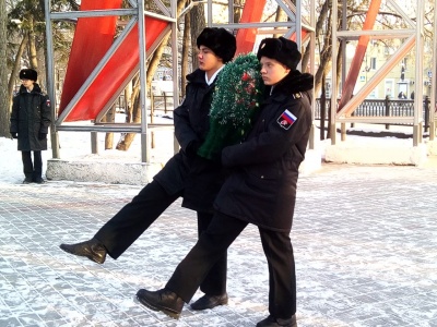 Вахта Памяти в Павловском сквере