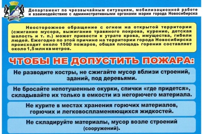Чтобы не допустить пожара!