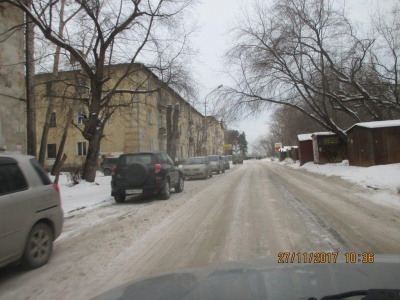 Снегоуборочные работы в районе